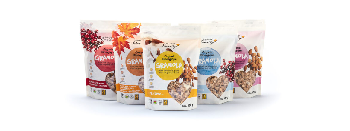 Granola Product Photo Packaging for eCommerce by Foodivine Product Photographer in Toronto