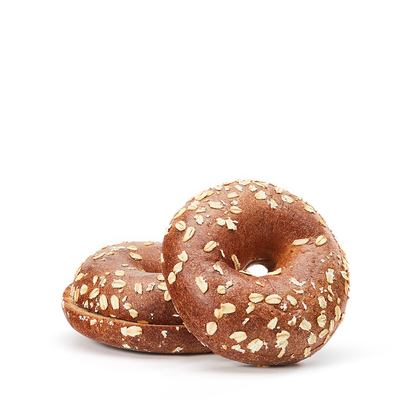 Bagel Photo on white background by our ecommerce Product Photographer