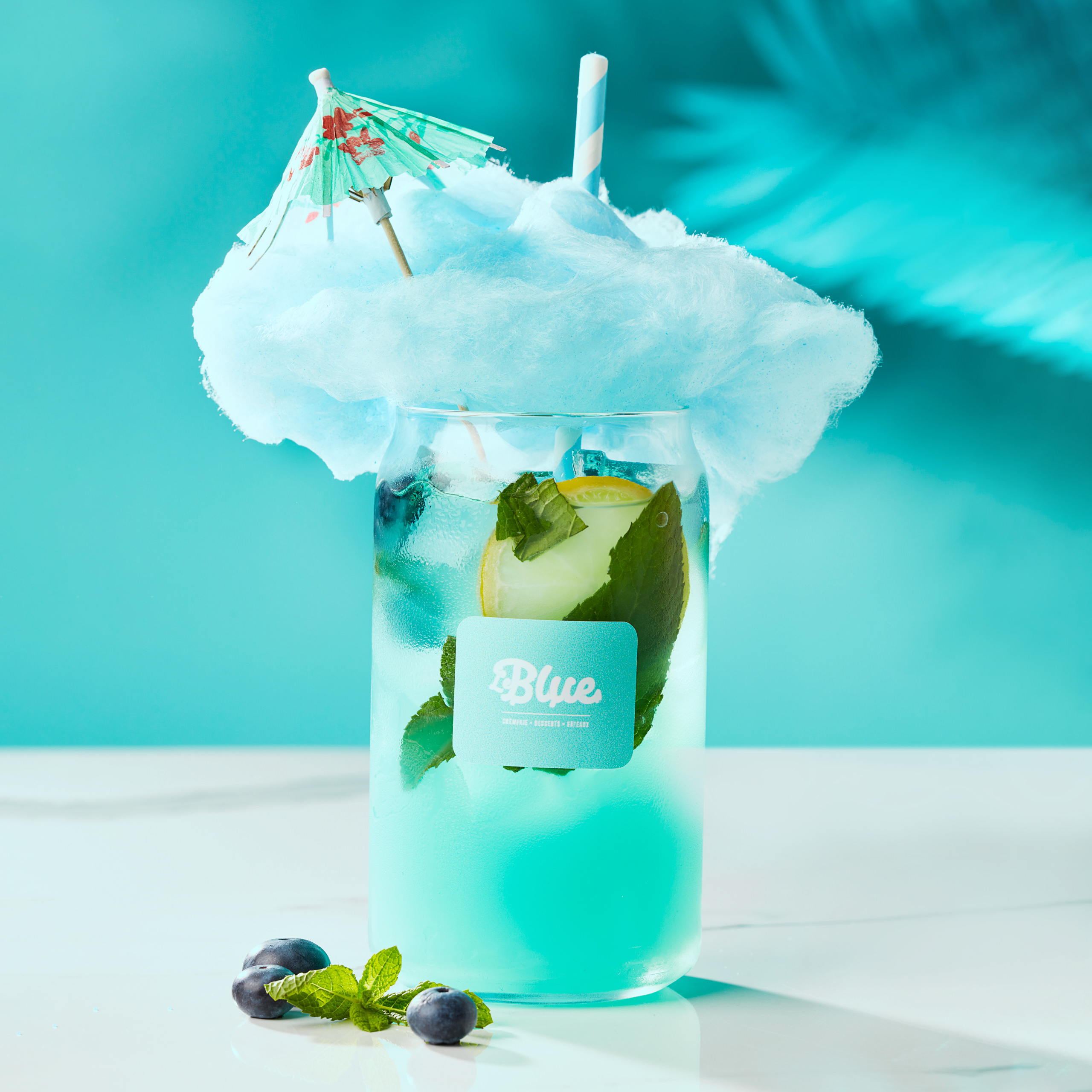 Le Blue Drink Image - Social Media Content Creator and Photographer